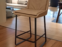 2x barkruk qliv, cambria, beige - afbeelding 4 van  10