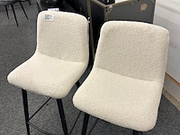 2x barstoelen label 51 bergen, label 51, geweven, beige - afbeelding 1 van  4