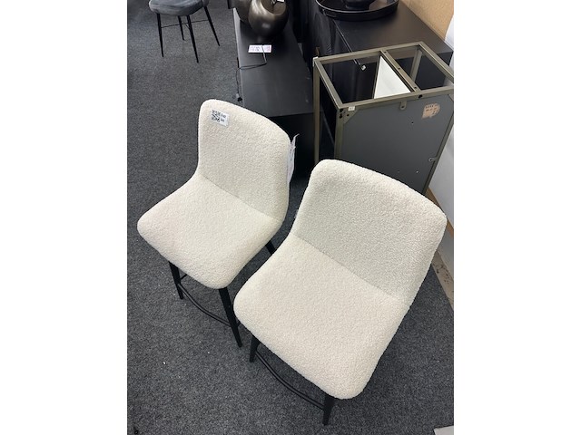 2x barstoelen label 51 bergen, label 51, geweven, beige - afbeelding 2 van  4