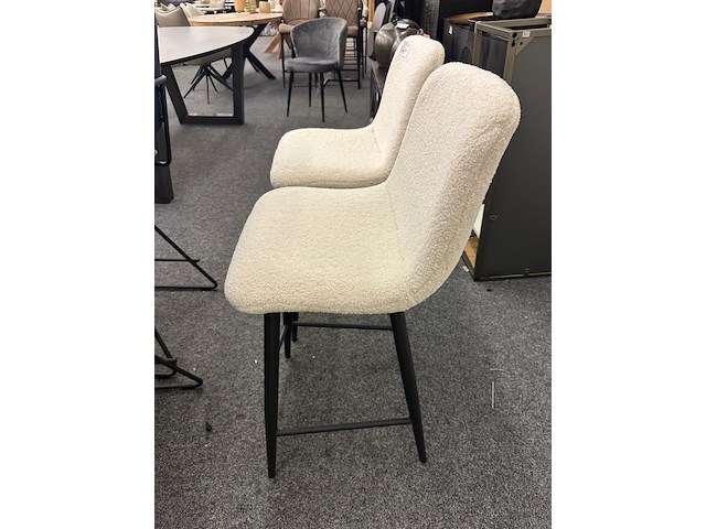 2x barstoelen label 51 bergen, label 51, geweven, beige - afbeelding 3 van  4
