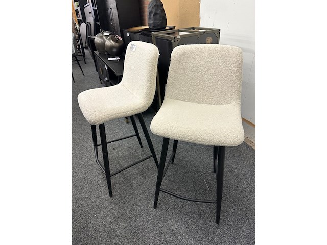 2x barstoelen label 51 bergen, label 51, geweven, beige - afbeelding 4 van  4