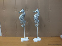 2x beeld zeepaard