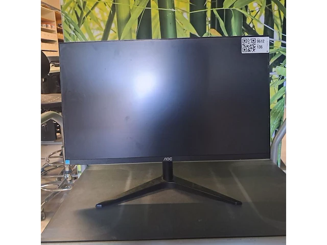 2x beeldscherm & 1x tv, aoc, samsung - afbeelding 1 van  16