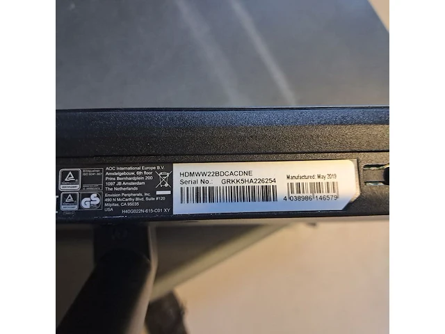 2x beeldscherm & 1x tv, aoc, samsung - afbeelding 13 van  16