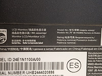 2x beeldscherm full hd philips, 24e1n11, bouwjaar 2024 - afbeelding 6 van  6