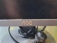 2x beeldscherm, inc muis & toetsenbord, logitech, dell, aoc - afbeelding 8 van  14