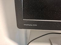 2x beeldscherm met toetsenbord hp, elite display e232 - afbeelding 6 van  6