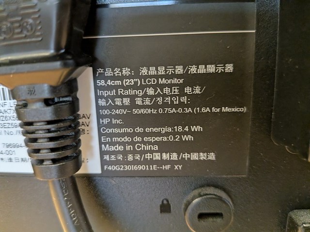 2x beeldscherm op arm hp - afbeelding 4 van  7