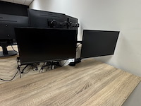 2x beeldscherm quad hd op arm, xub2796qsu - afbeelding 1 van  4