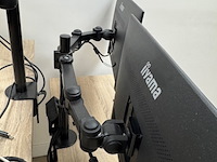 2x beeldscherm quad hd op arm, xub2796qsu - afbeelding 4 van  4