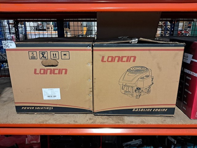 2x benzine motor, loncin - afbeelding 4 van  12