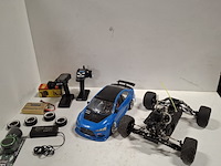 2x bestuurbare auto, o.a. etronix - afbeelding 1 van  5