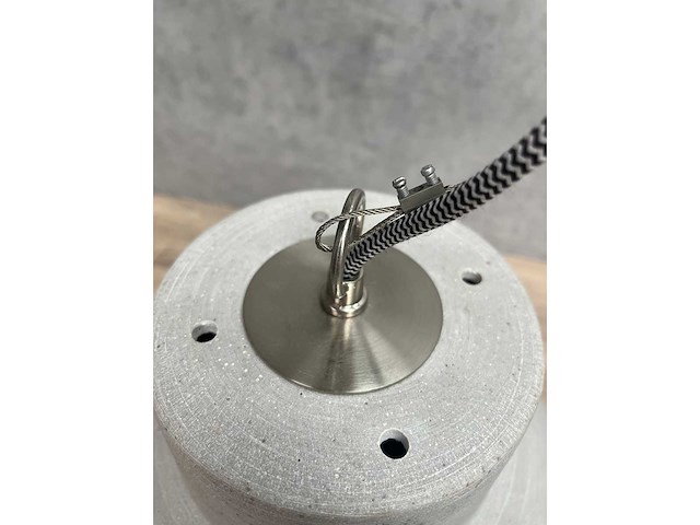 2x betonlook hanglamp ø43 - afbeelding 6 van  10
