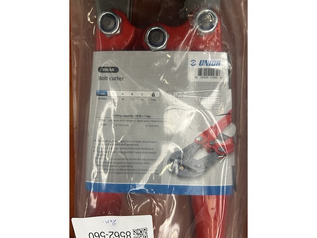 2x betonschaar, unior, 596/6a - afbeelding 4 van  4