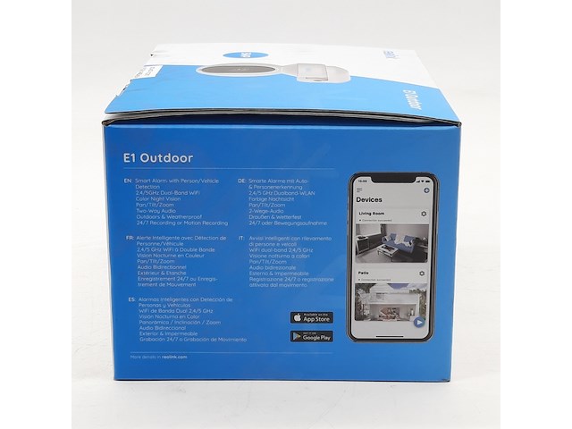 2x beveiligingscamera, reolink, e1 outdoor - afbeelding 2 van  2