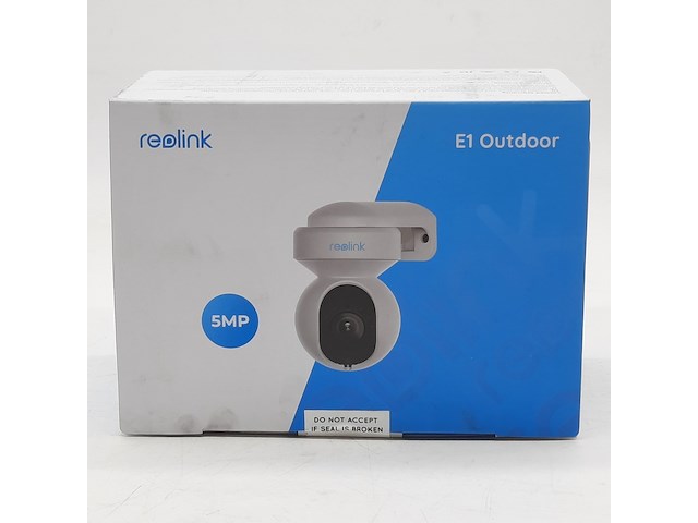 2x beveiligingscamera, reolink, e1 outdoor - afbeelding 1 van  2