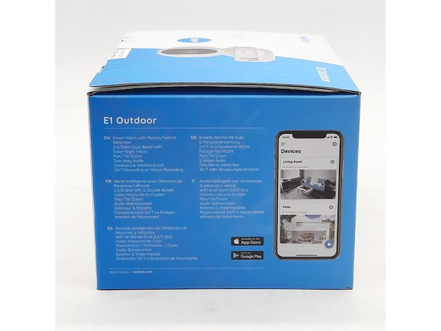 2x beveiligingscamera, reolink, e1 outdoor - afbeelding 2 van  2