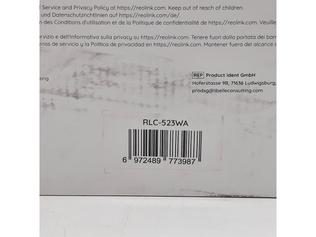 2x beveiligingscamera, reolink, rlc-523wa - afbeelding 3 van  3