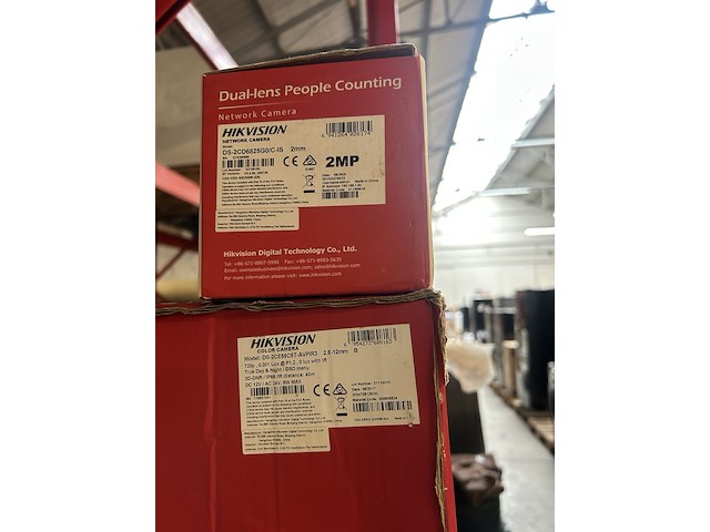 2x beveiligingscamers, hikvision - afbeelding 4 van  4