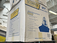 2x beveiligingshelm, scorpion, shot blasting helmet - afbeelding 2 van  2