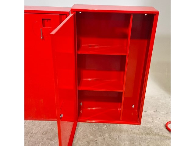 2x bhv kast zonder inhoud en 2x stander. - afbeelding 2 van  8