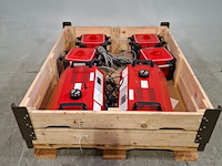 2x bhv rookmachine set, lion/haagen