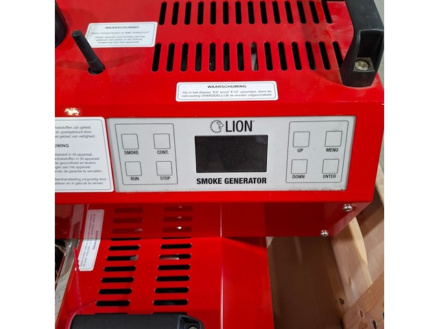 2x bhv rookmachine set, lion/haagen - afbeelding 7 van  12