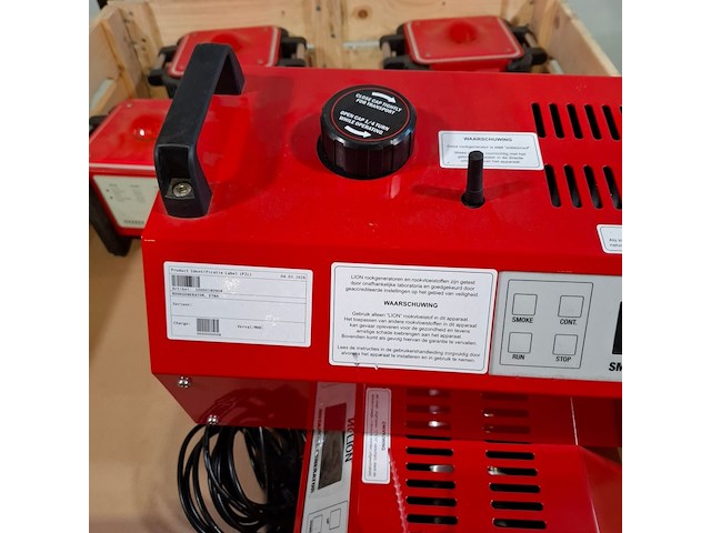 2x bhv rookmachine set, lion/haagen - afbeelding 8 van  12