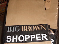 2x big brown shopper - afbeelding 2 van  3