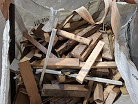 2x bigbag gevuld met resthout - afbeelding 4 van  5