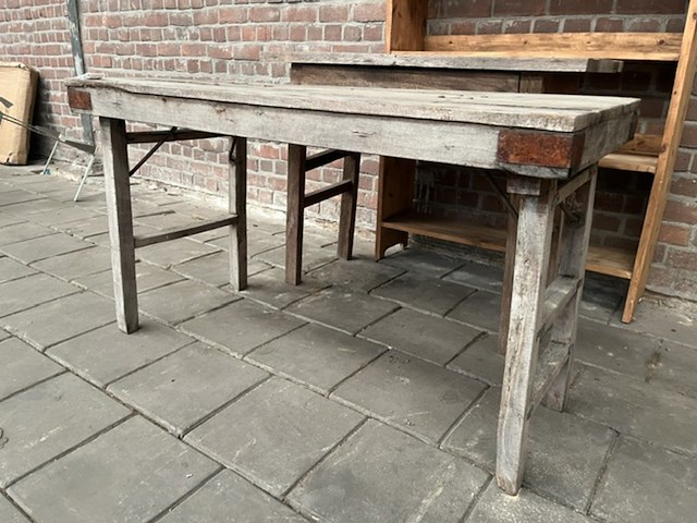 2x bijzettafel, 1x kast - afbeelding 3 van  4