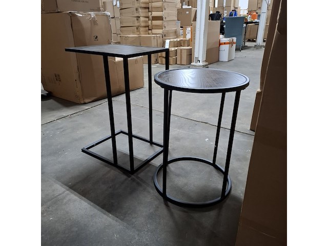 2x bijzettafel, furniqs - afbeelding 1 van  6