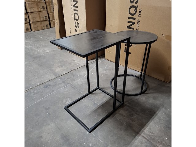 2x bijzettafel, furniqs - afbeelding 5 van  6