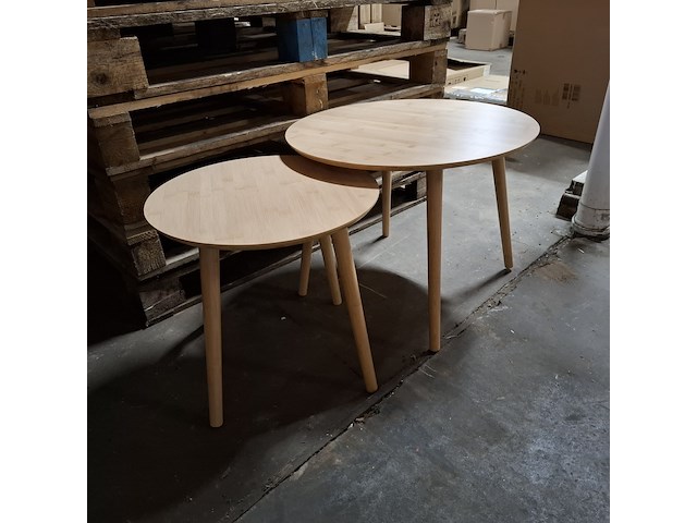 2x bijzettafel, furniqs - afbeelding 1 van  5