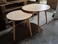 2x bijzettafel, furniqs