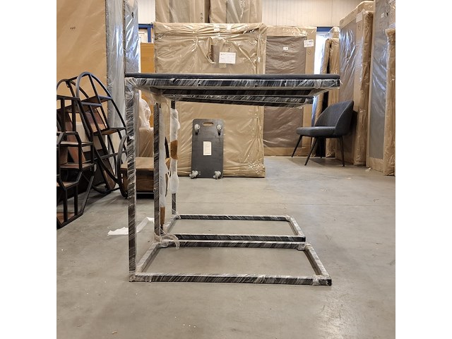 2x bijzettafel met stenenblad - afbeelding 3 van  7