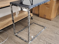 2x bijzettafel met stenenblad - afbeelding 1 van  6