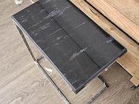 2x bijzettafel met stenenblad - afbeelding 3 van  6