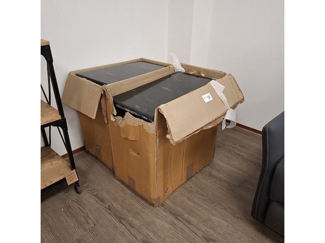 2x bijzettafel met stenenblad - afbeelding 5 van  6