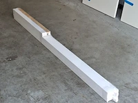 2x binnendeur kozijn, sakol, meranti | gegrond | stompe deur