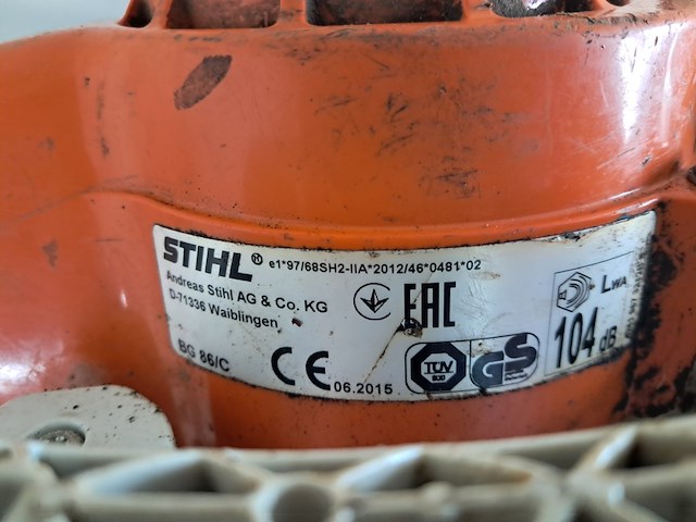 2x bladblazer, stihl, bg86 - afbeelding 12 van  14