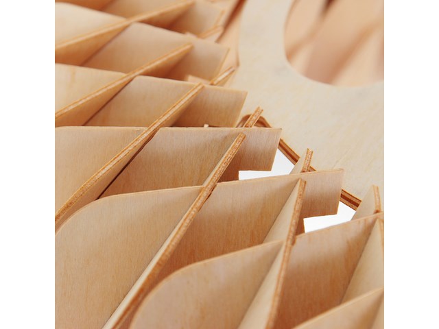 2x blank houten hanglamp 46cm, anne light, maze 3490e, beuken, 2026 - afbeelding 5 van  5