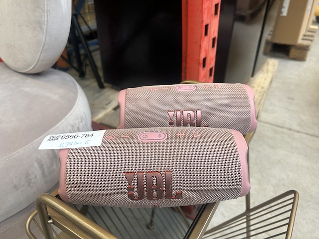 2x bluetooth speaker jbl, roze - afbeelding 1 van  5