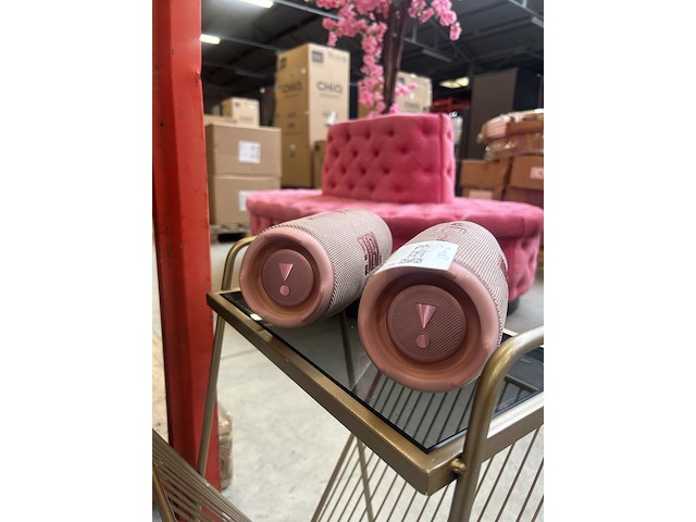 2x bluetooth speaker jbl, roze - afbeelding 5 van  5