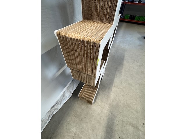 2x boekenkast kubedesign, zwart en wit - afbeelding 4 van  6