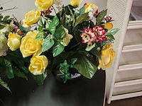 2x boeket kunstbloemen - afbeelding 2 van  3