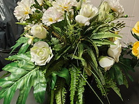 2x boeket kunstbloemen - afbeelding 3 van  3
