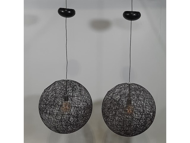 2x bolvormige hanglamp , moooi, random light small - afbeelding 1 van  14