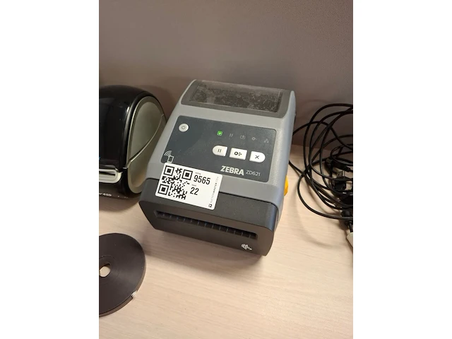 2x bonnenprinter en 1x labelwriter o.a. zebra en dymo, zd621 en 450 - afbeelding 3 van  5