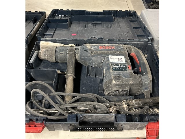 2x boorhamer in koffer bosch, professional gbh 8-45 dv - afbeelding 4 van  11